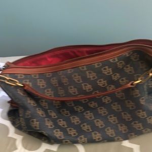 Elias, Dooney, and Bourke blue Jean bag